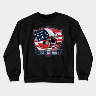 Patriots Football Team Crewneck Sweatshirt